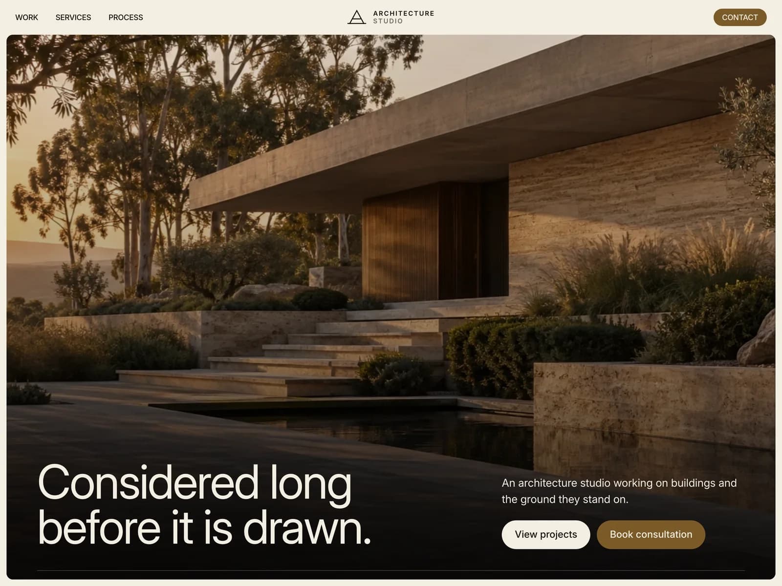 Architecture Studio — homepage
